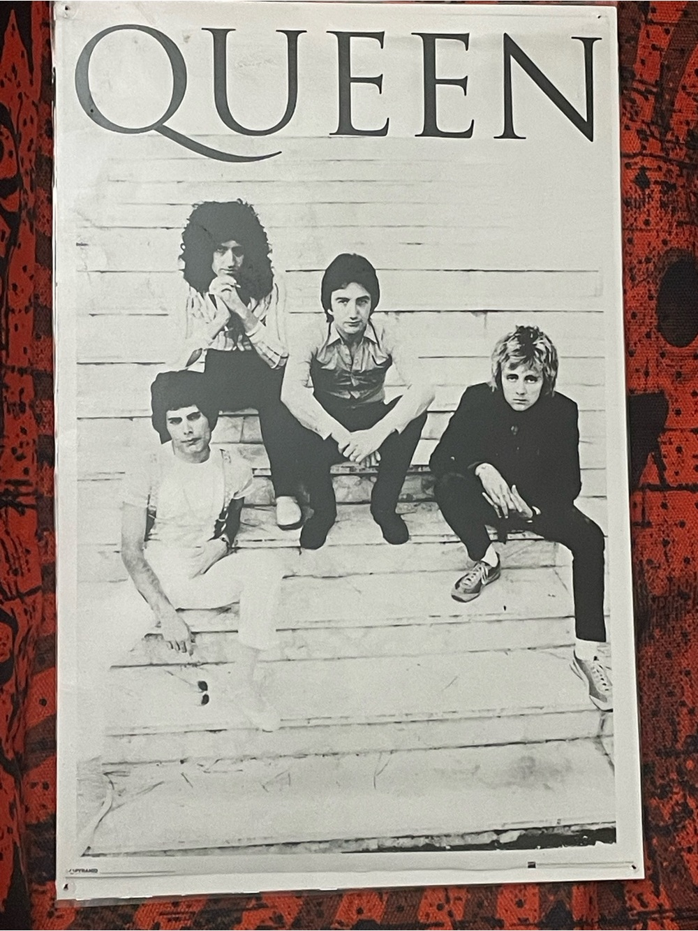 QUEEN II 1974 Photo Poster Vintage Reprint B&W